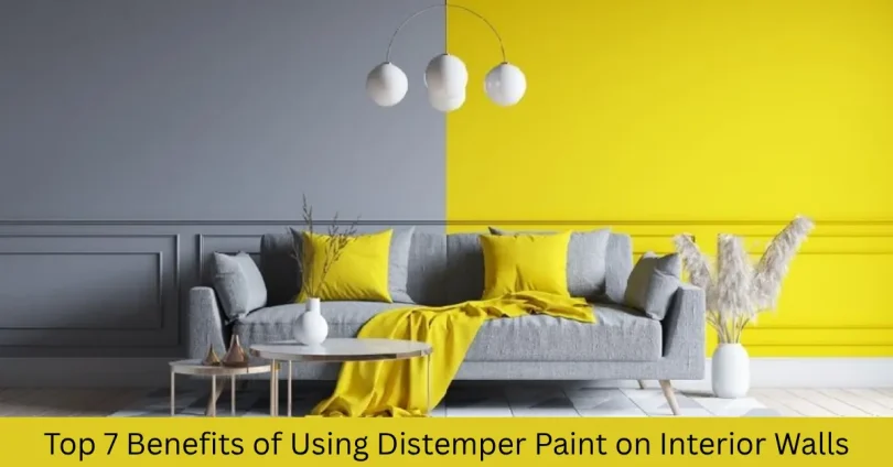 Top 7 Benefits of Using Distemper Paint on Interior Walls